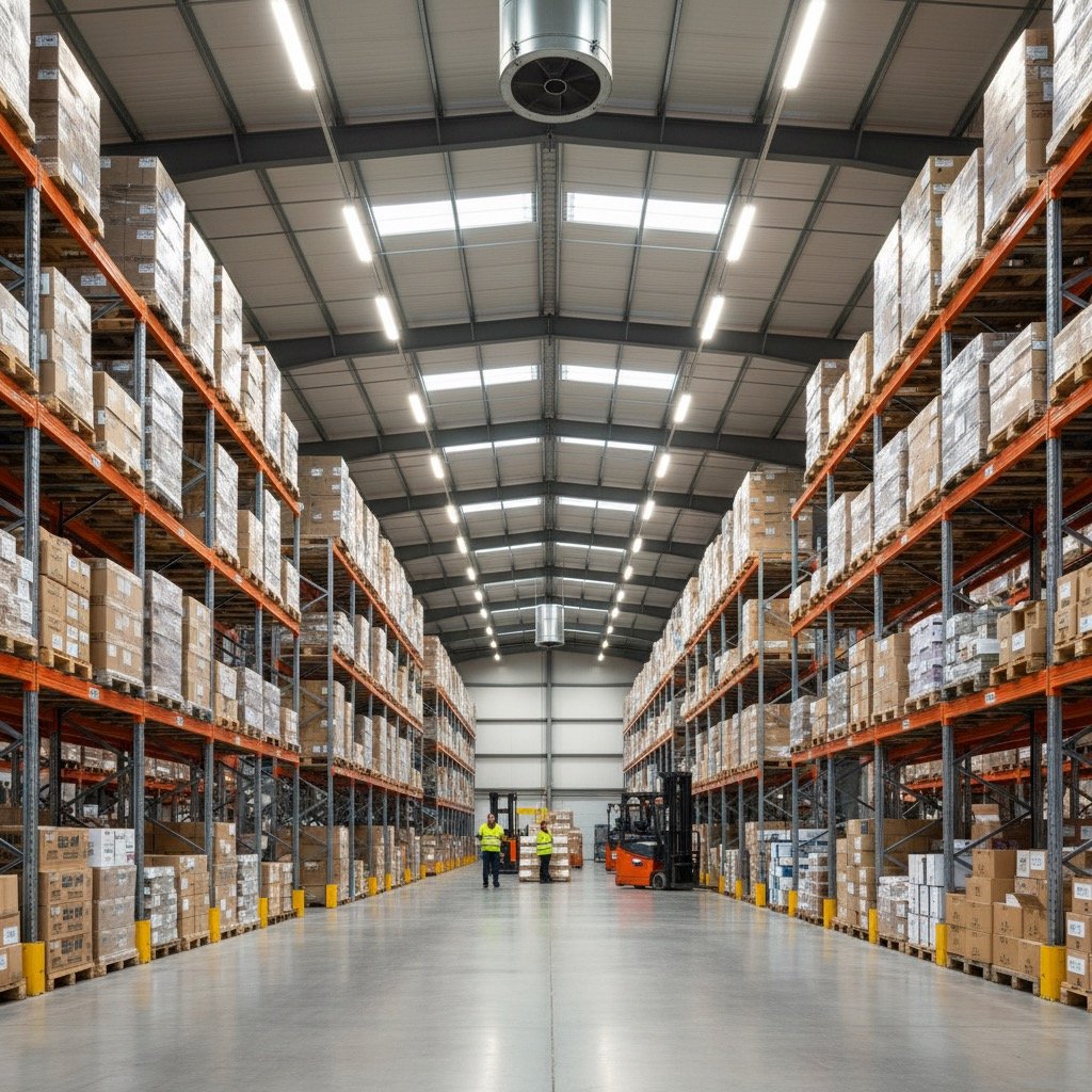 Entrepôt logistique